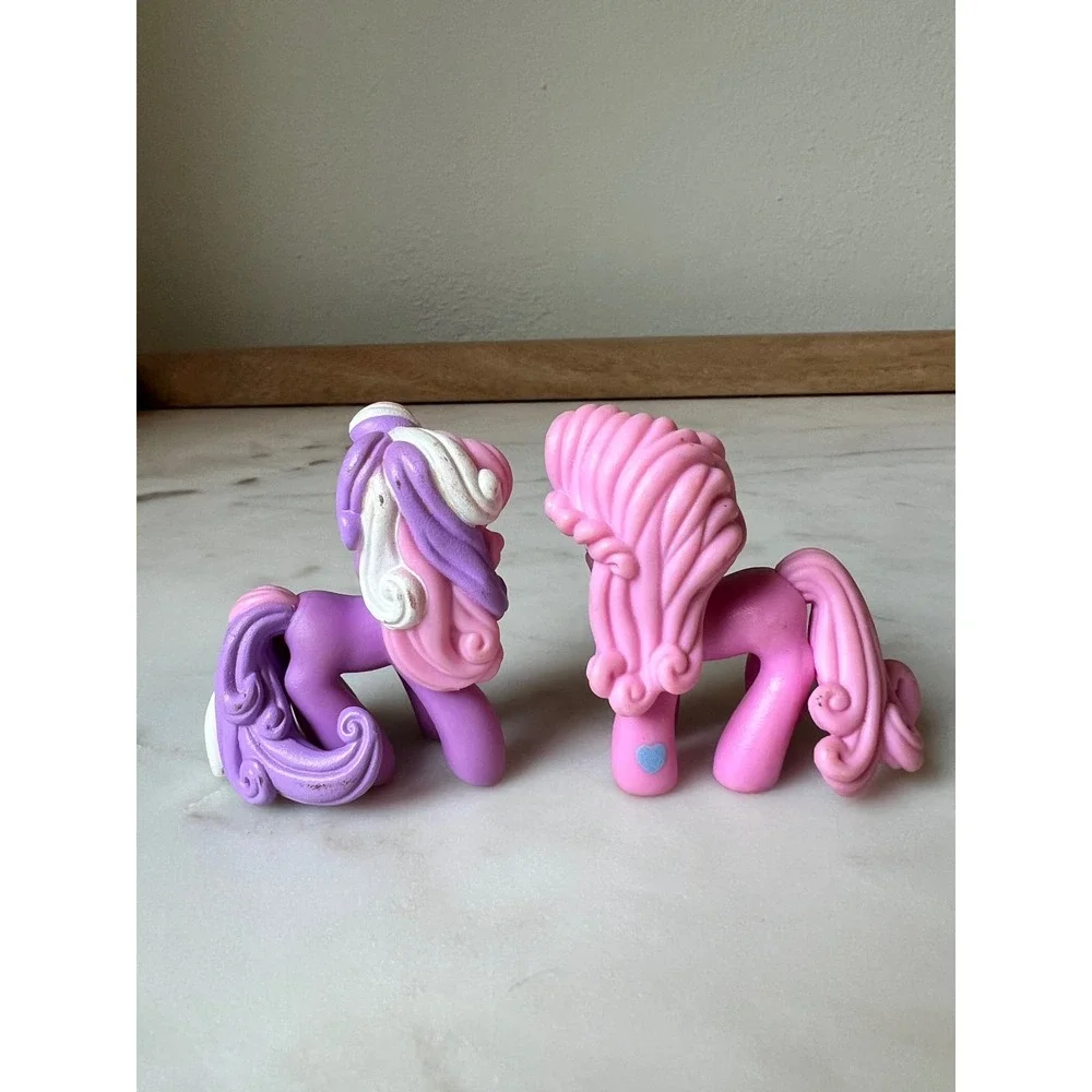 My Little Pony G3 Ponyville Mini Figures Lot of 6 MLP Toys